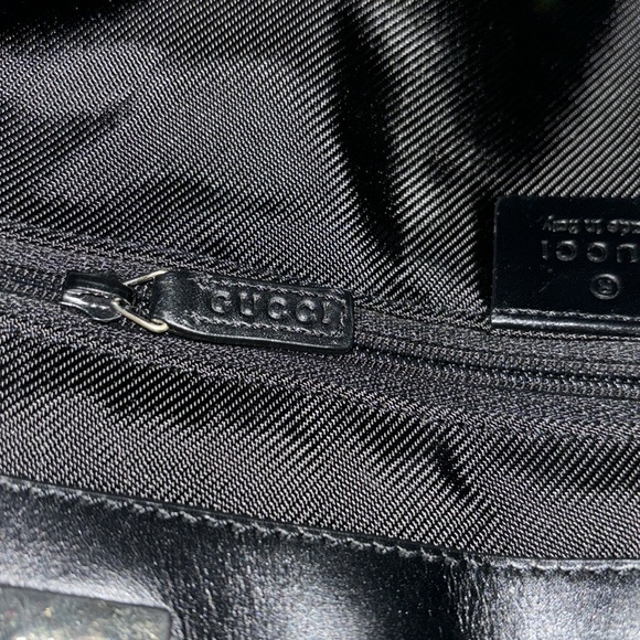 Gucci Black Canvas Tote Bag - Picture 12 of 13